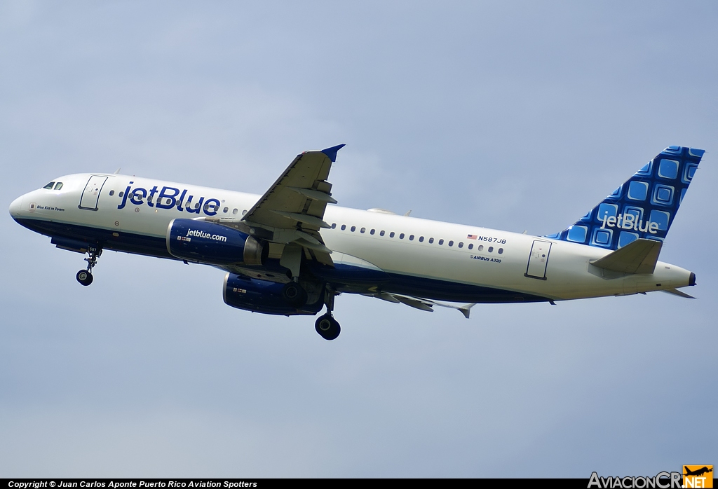 N587JB - Airbus A320-232 - Jet Blue