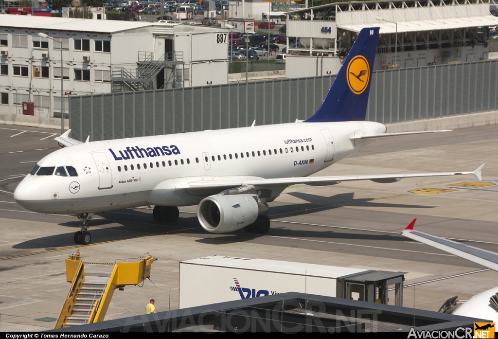 D-AKNI - Airbus A319-112 - Lufthansa