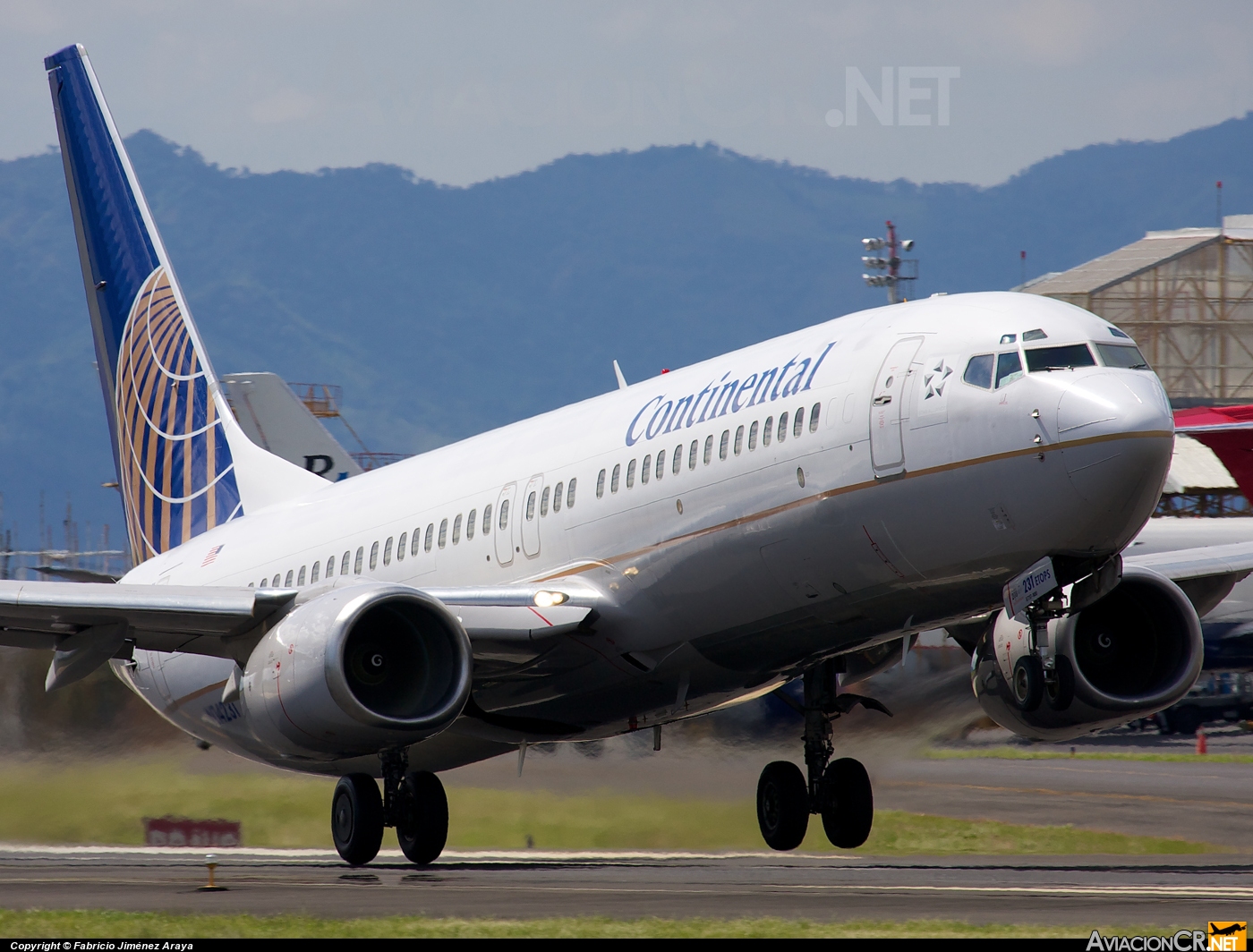 N14231 - Boeing 737-824 - Continental Airlines