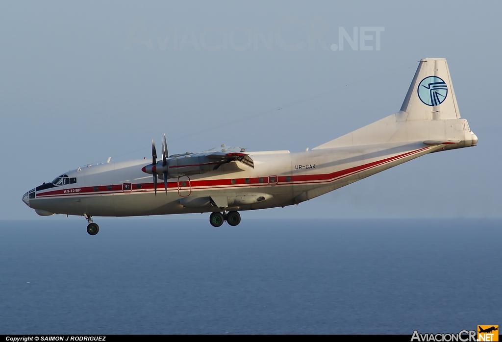 UR-CAK - Antonov An-12BK - Meridian Aviation Services