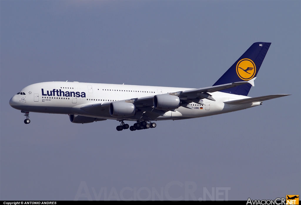 D-AIMG - Airbus A380-841 - Lufthansa