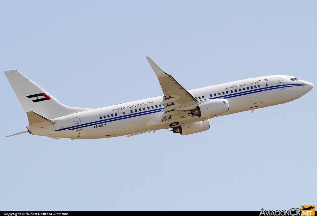 A6-MRM - Boeing 737-8EC(BBJ2) - Emiratos Árabes Unidos - Dubai Air Wing