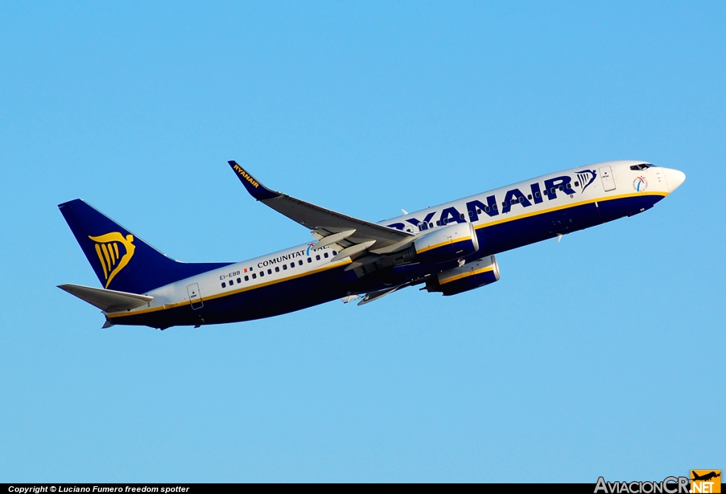 EI-EBB - Boeing 737-8AS - Ryanair