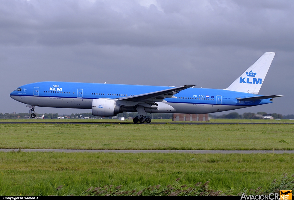 PH-BQG - Boeing 777-206/ER - KLM - Royal Dutch Airlines