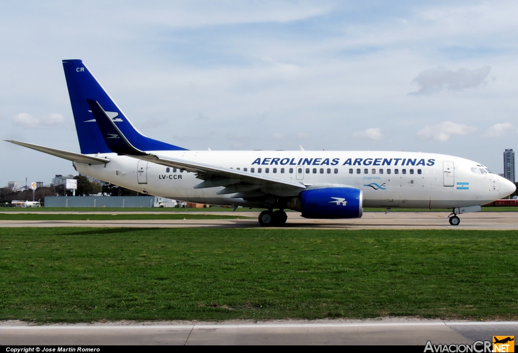 LV-CCR - Boeing 737-73V - Aerolineas Argentinas
