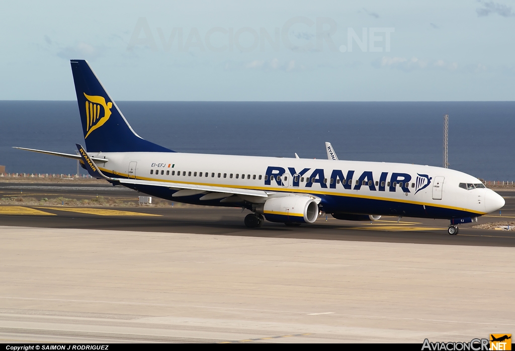 EI-EFJ - Boeing 737-8AS - Ryanair