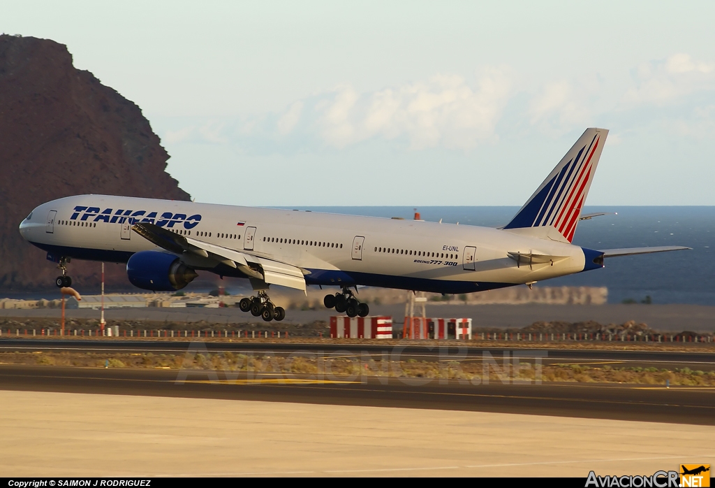 EI-UNL - Boeing 777-312 - Transaero Airlines