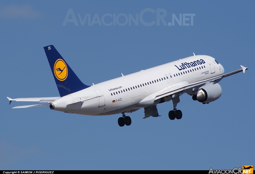 D-AIZC - Airbus A320-214 - Lufthansa