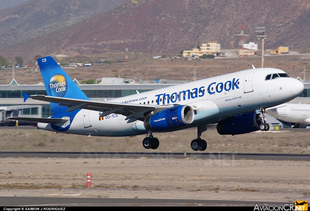 OO-TCS - Airbus A319-132 - Thomas Cook Airlines Belgiun