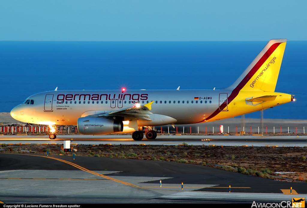 G-AGWQ - Airbus A319-132 - Germanwings