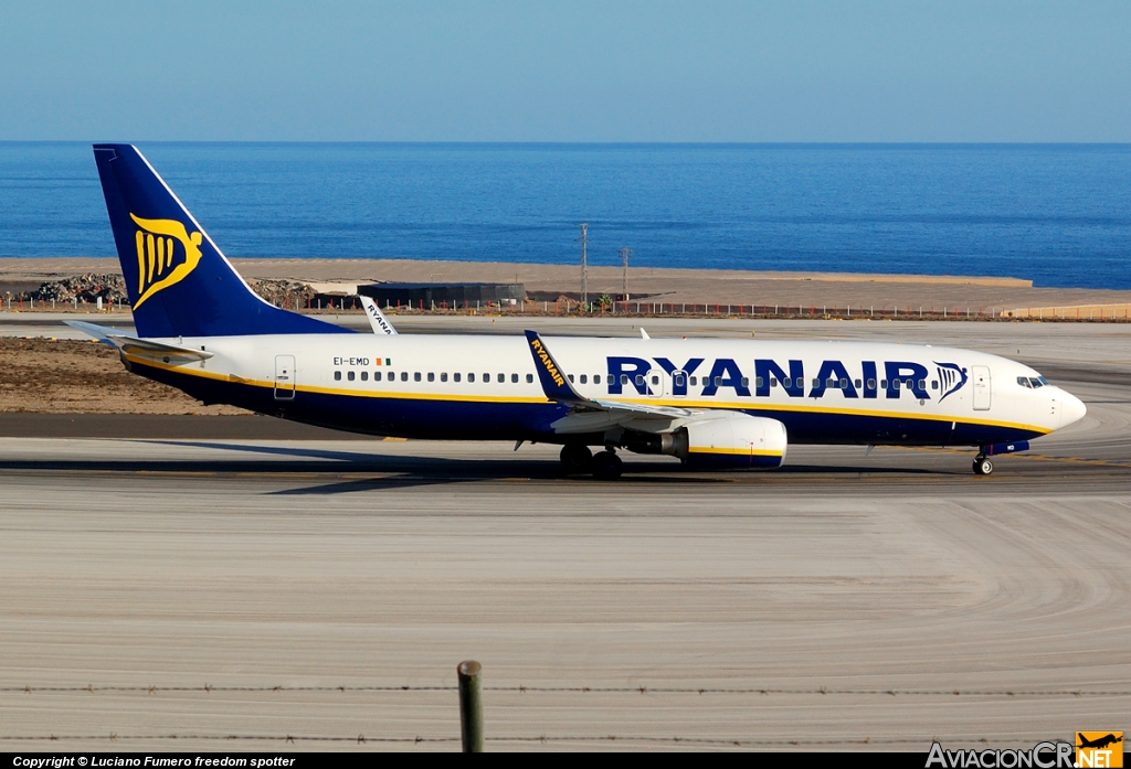 EI-EMD - Boeing 737-8AS - Ryanair
