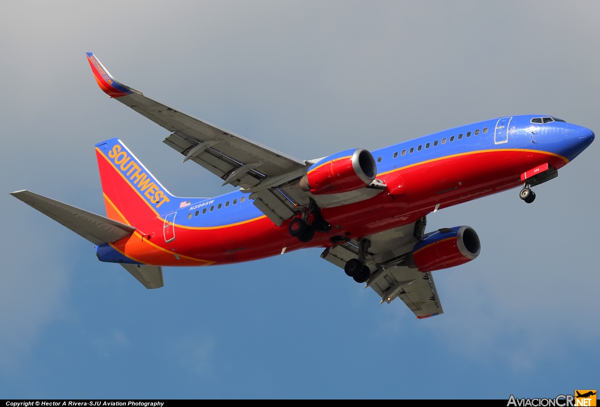 N398SW - Boeing 737-3H4 - Southwest Airlines