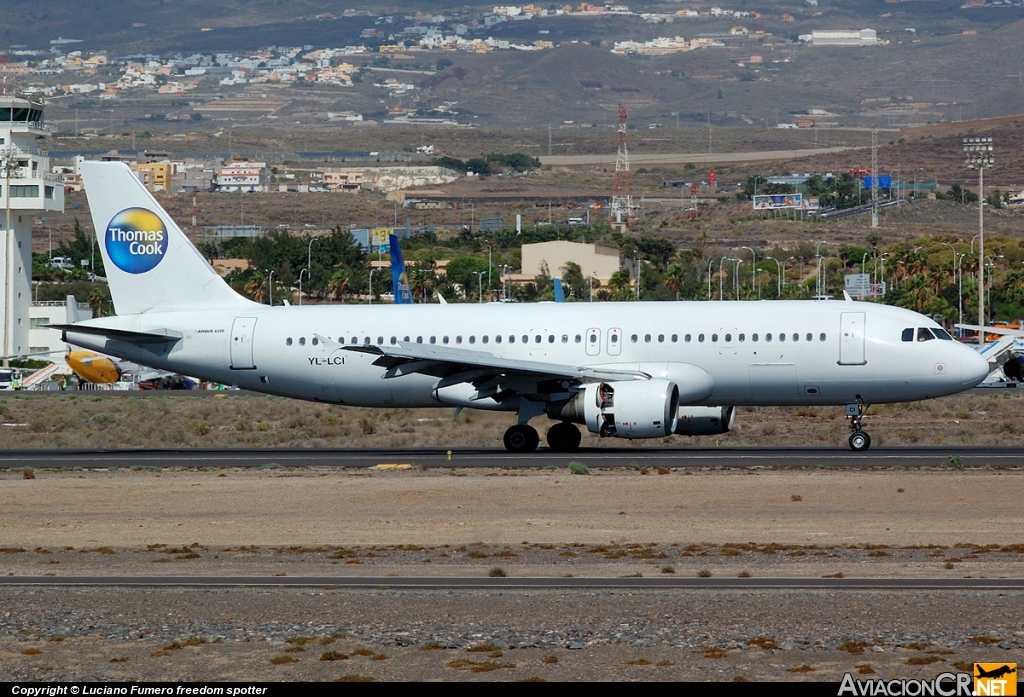 YL-LCI - Airbus A320-214 - Thomas Cook