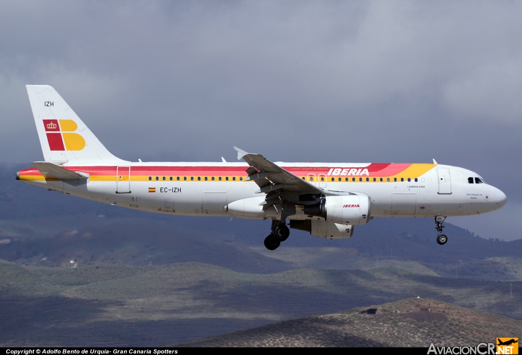 EC-IZH - Airbus A320-214 - Iberia