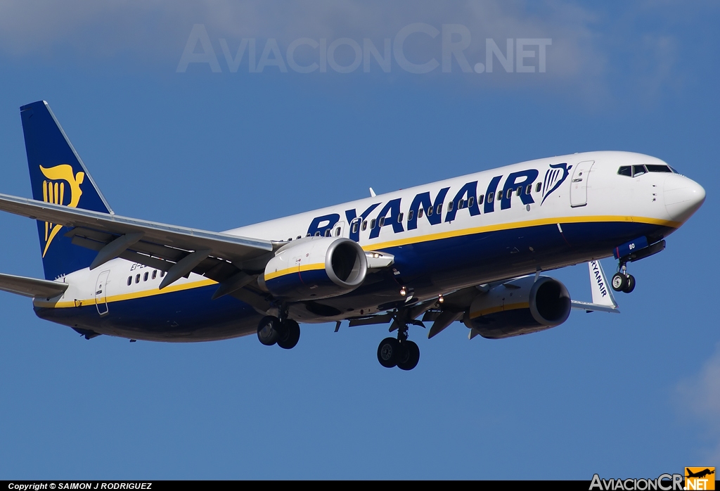 EI-EBO - Boeing 737-8AS - Ryanair