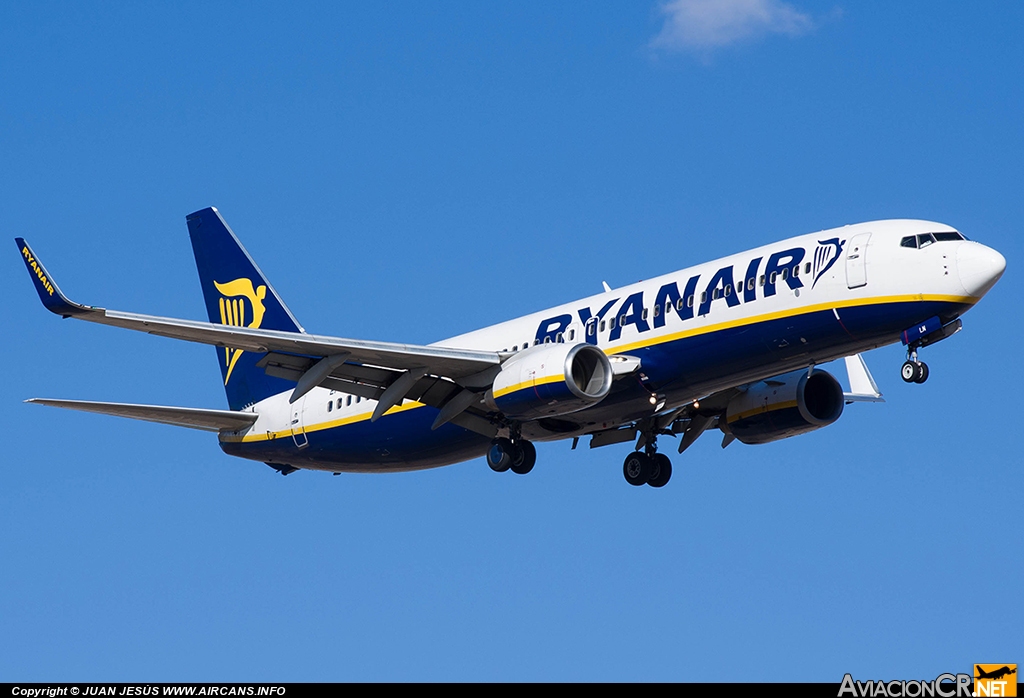 EI-DLN - Boeing 737-8AS - Ryanair