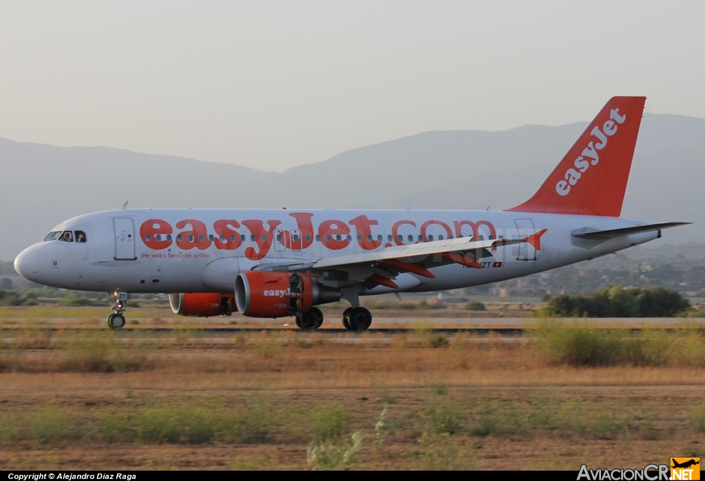 HB-JZT - Airbus A319-111 - EasyJet Airline