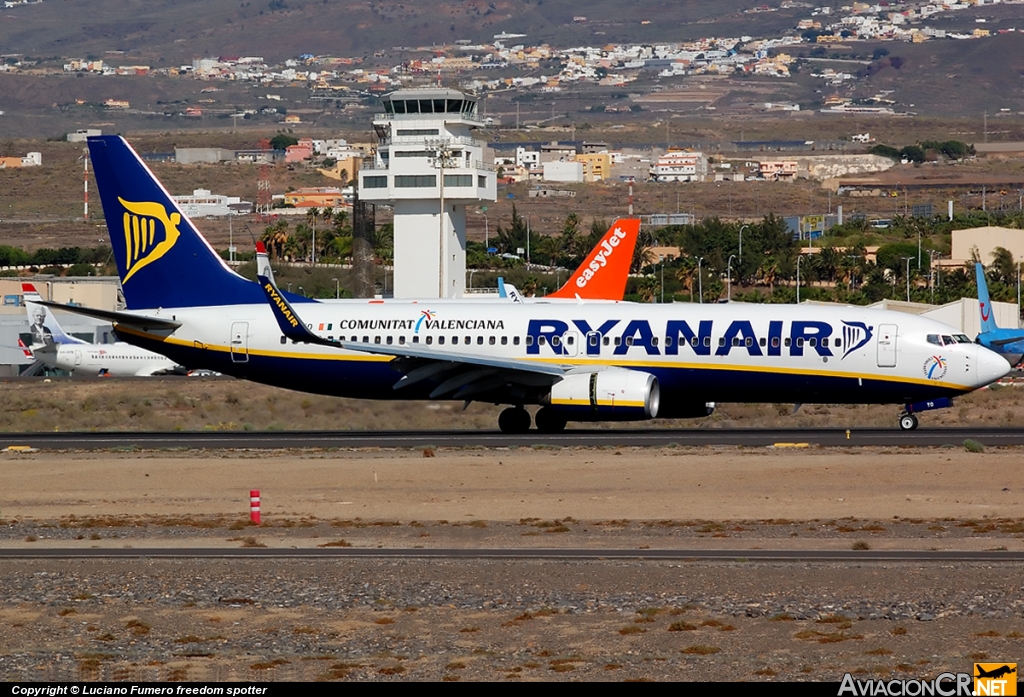 EI-DYO - Boeing 737-8AS - Ryanair