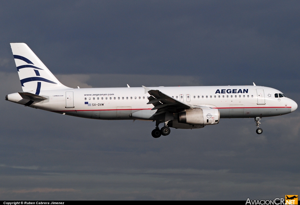 SX-DVM - Airbus A320-232 - Aegean Airlines