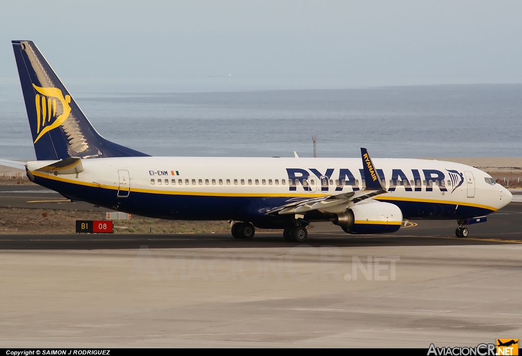 EI-ENM - Boeing 737-8AS - Ryanair