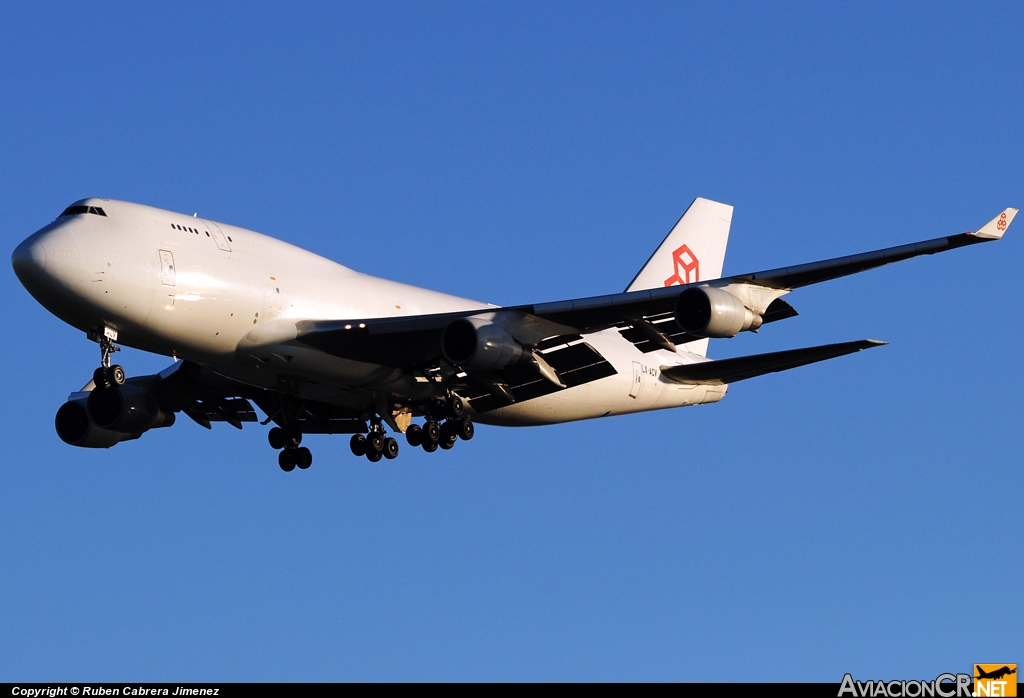 LX-ACV - Boeing 747-4B5(BCF) - Cargolux
