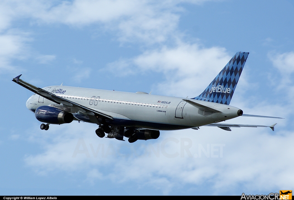 N504JB - Airbus A320-232 - Jet Blue