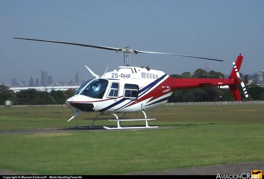 ZS-RHP - Bell 206B JetRanger II - Privado