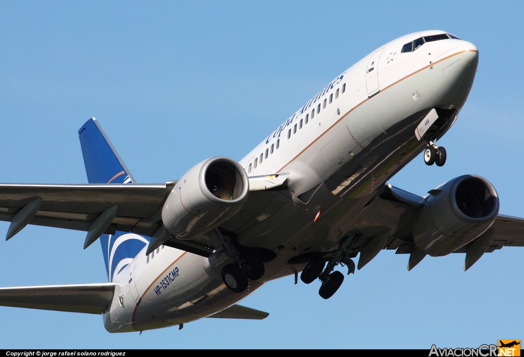 HP-1531CMP - Boeing 737-7V3 - Copa Airlines
