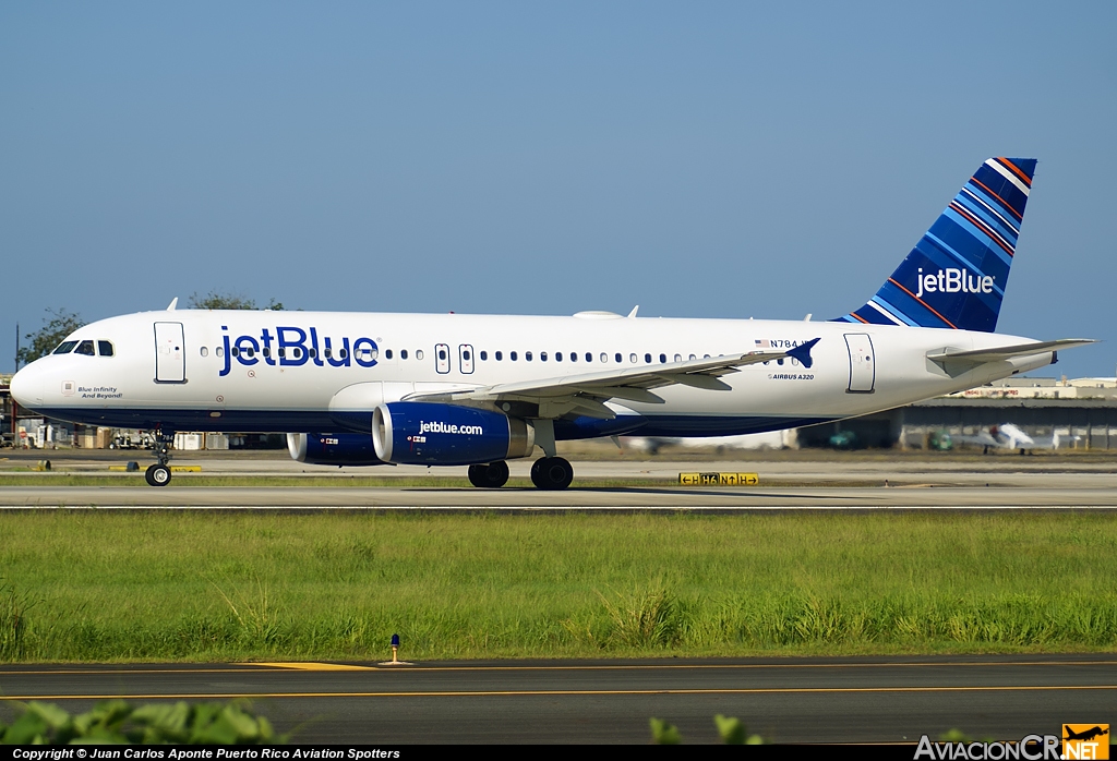 N784JB - Airbus A320-232 - Jet Blue