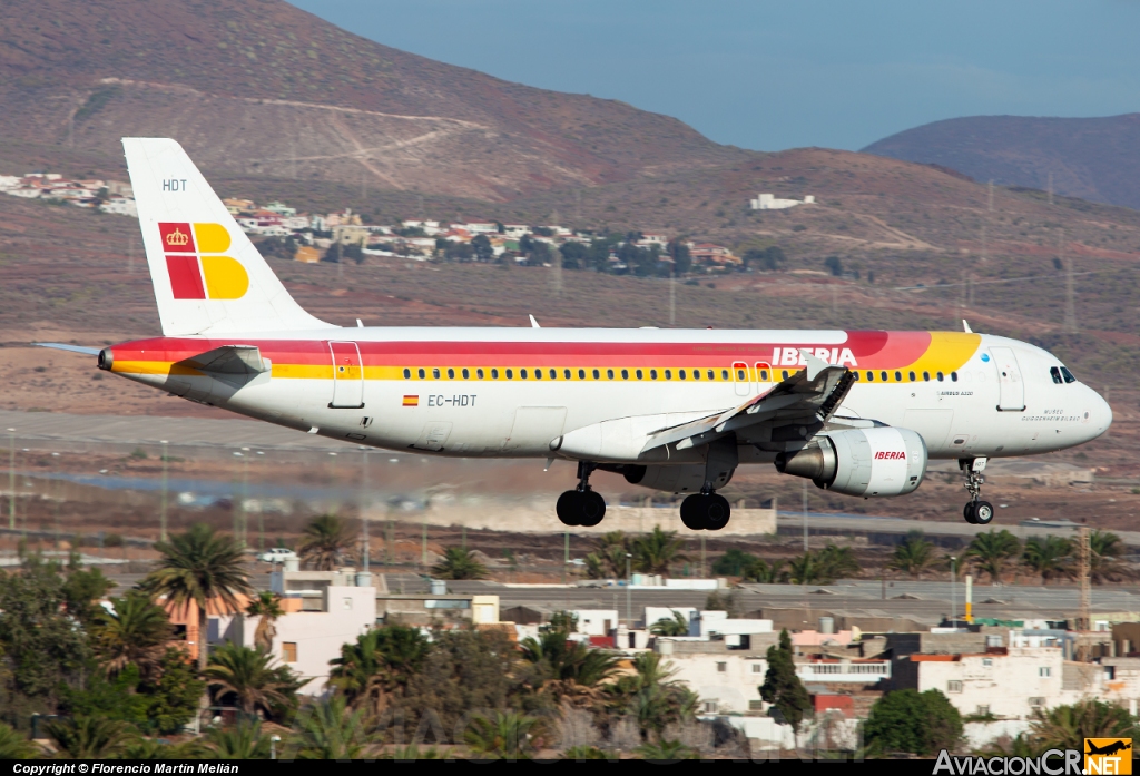 EC-HDT - Airbus A320-214 - Iberia