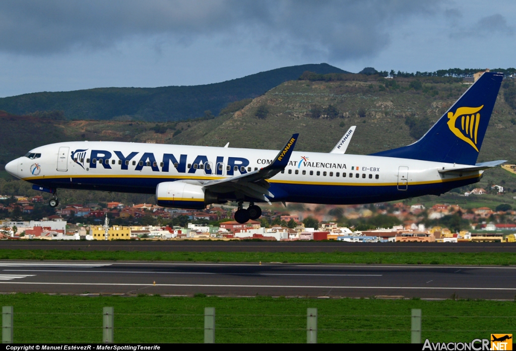 EI-EBX - Boeing 737-8AS - Ryanair