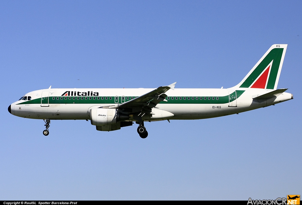 EI-IKG - Airbus A320-214 - Alitalia