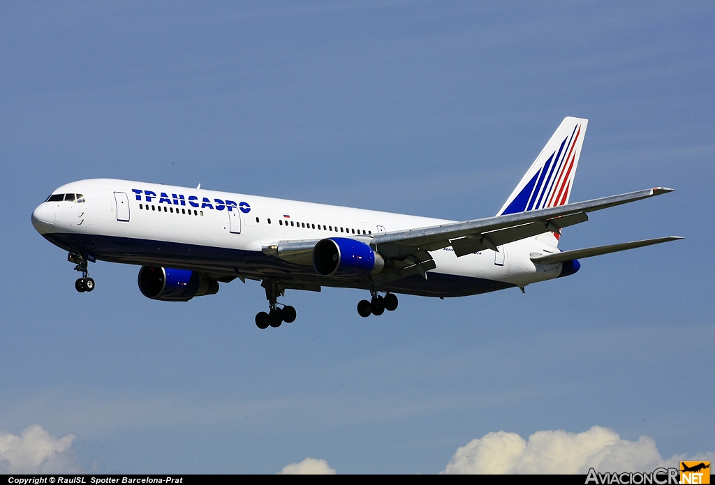 EI-DBG - Boeing 767-3Q8/ER - Transaero Airlines