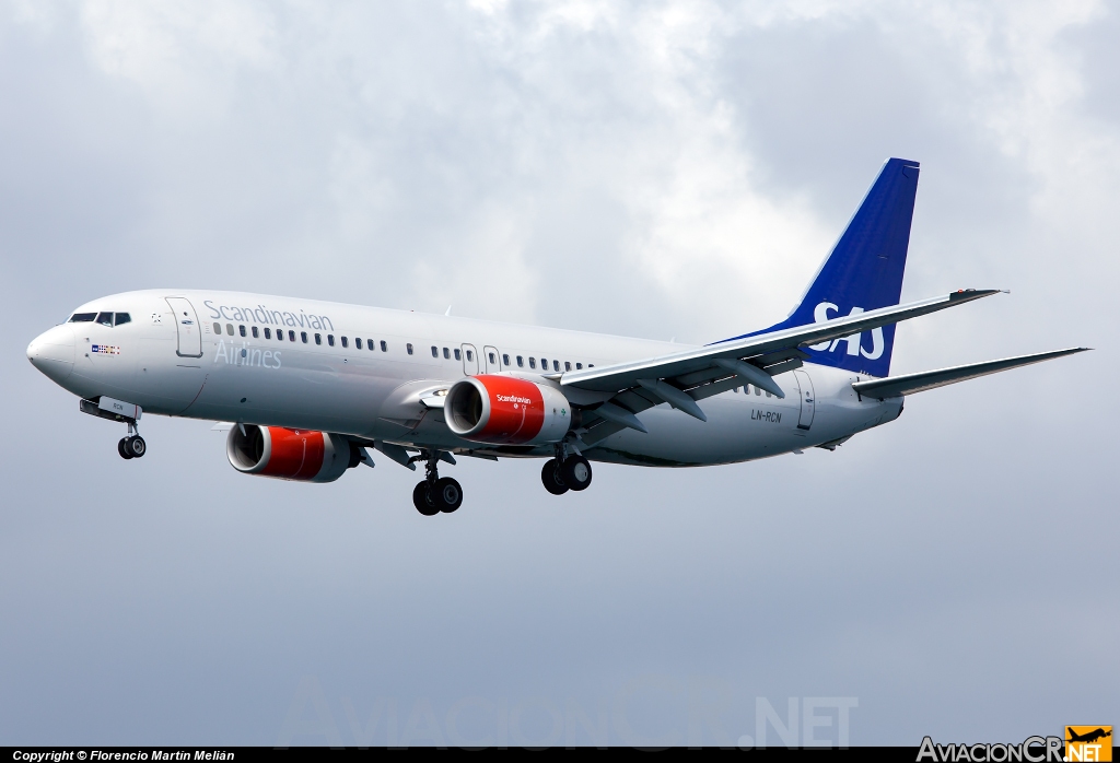 LN-RCN - Boeing 737-883 - Scandinavian Airlines (SAS)