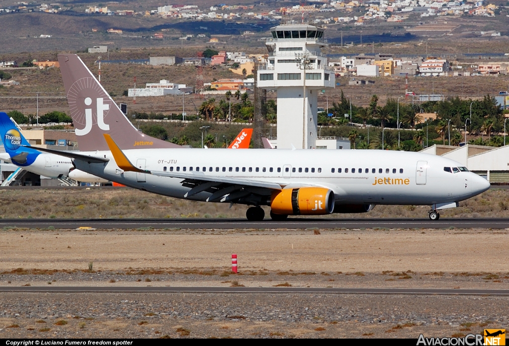 OY-JTU - Boeing 737-7L9 - Jettime