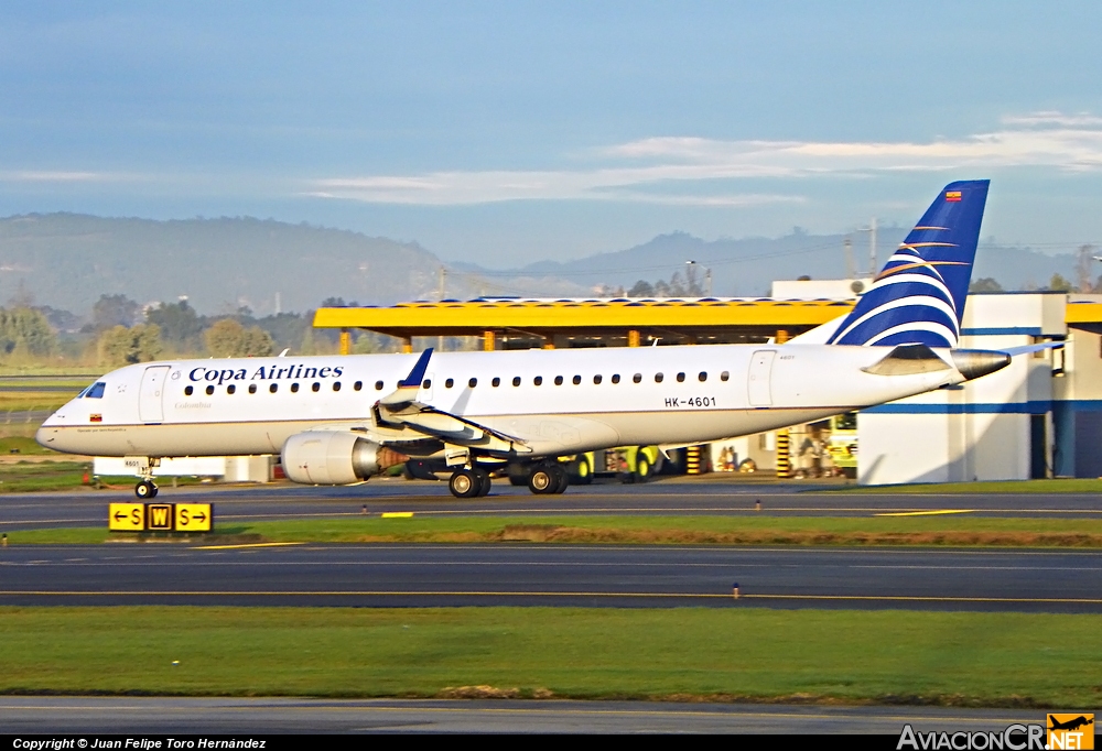HK-4601 - Embraer 190-100IGW - Copa Airlines Colombia