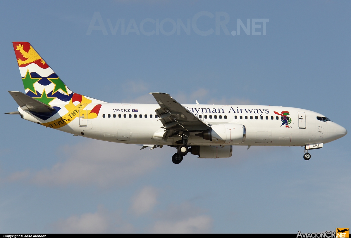 VP-CKZ - Boeing 737-36E - Cayman Airways