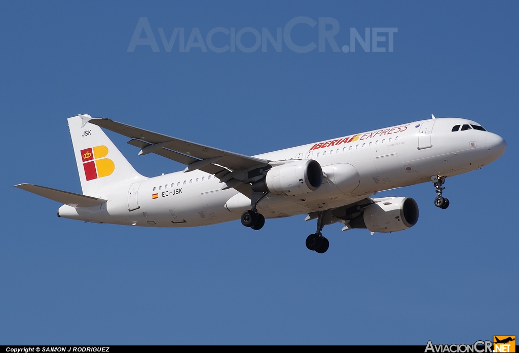 EC-JSK - Airbus A320-214 - Iberia