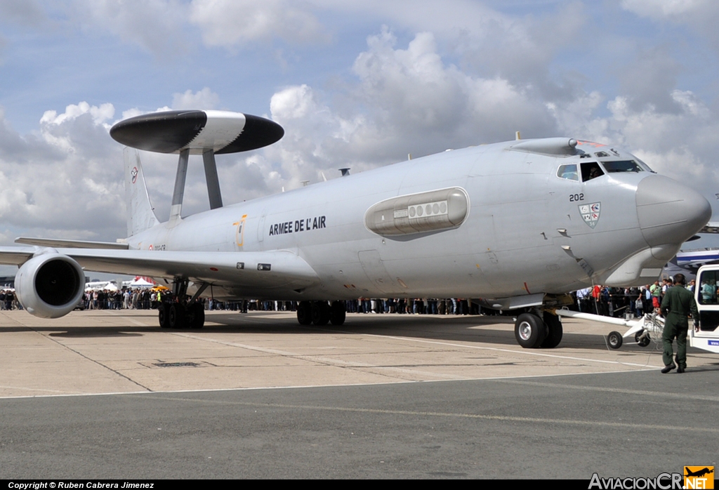 202 / 702- - Boeing E-3F Sentry - Francia - Fuerza Aérea