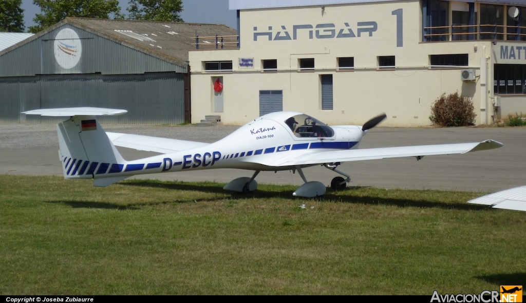 D-ESCP - Diamond Aircraft DA-20 Katana - Privado