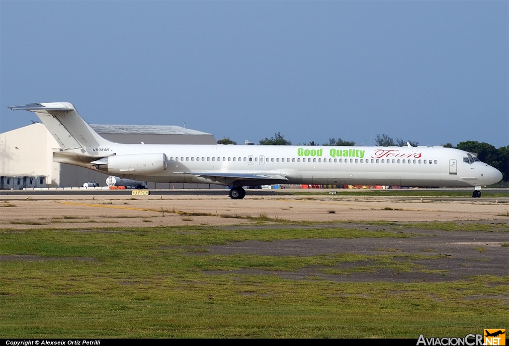 N593AN - McDonnell Douglas MD-83 - Good Quality Tours