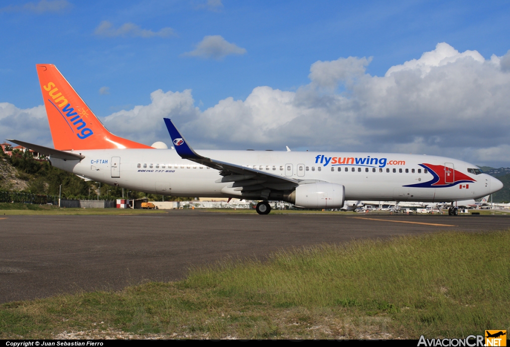 C-FTAH - Boeing 737-8Q8 - Sunwing Airlines