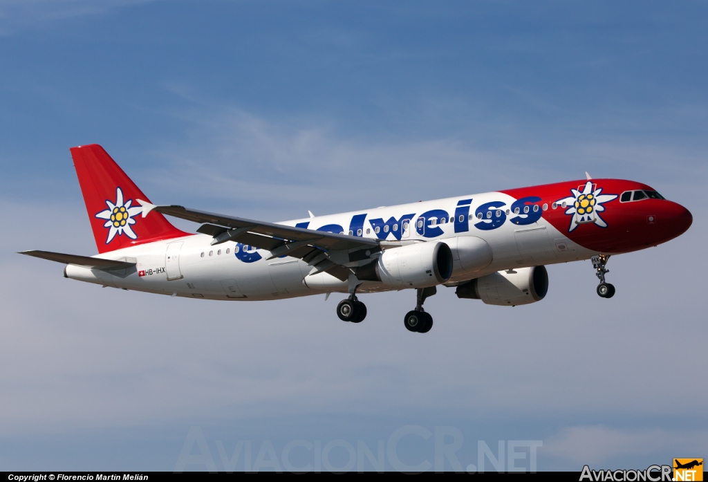 HB-IHX - Airbus A320-214 - Edelweiss Air