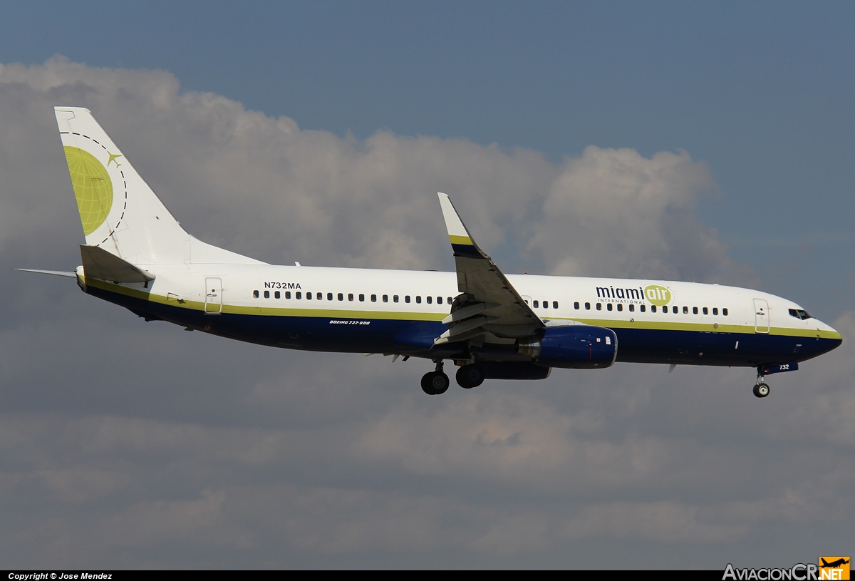 N732MA - Boeing 737-81Q - Miami Air International