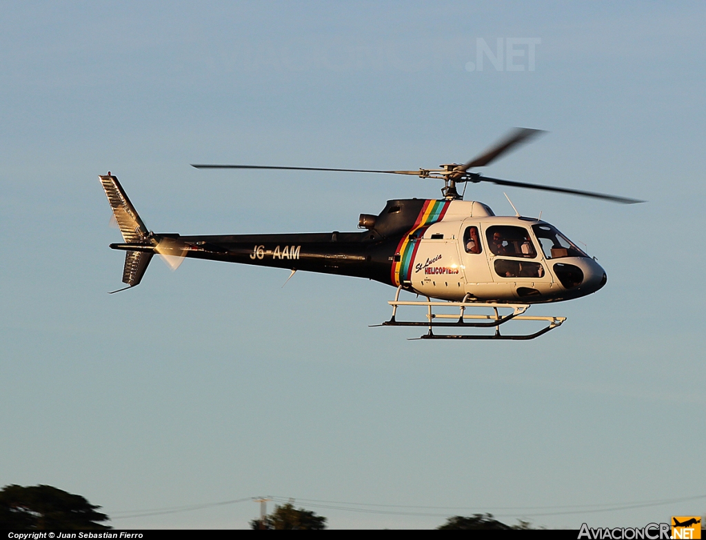 J6-AAM - Aerospatiale AS 350B Ecureuil - St Lucia Helicopters
