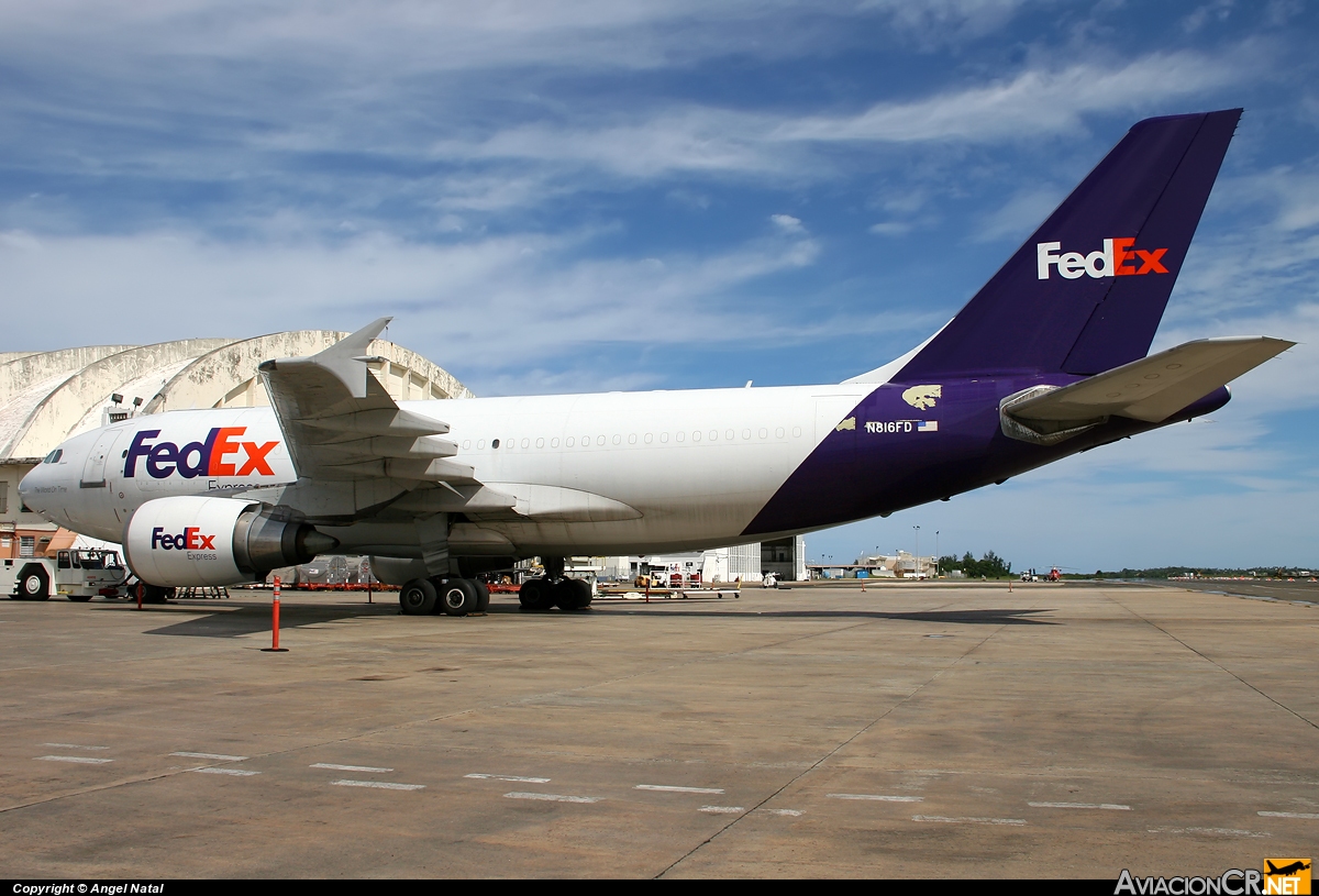 N816FD - Airbus A310-308(ET)(F) - FedEx