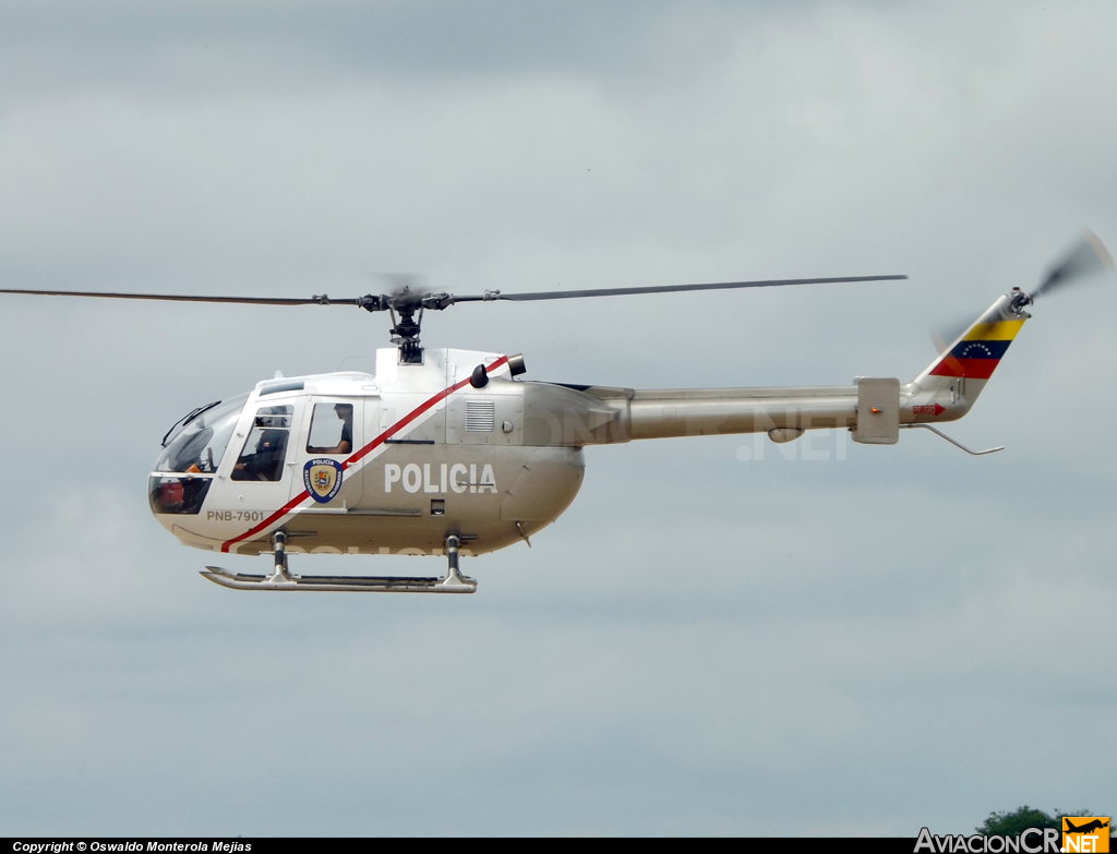 PNB-7901 - MBB Bo105M - Policía Nacional Bolivariana de Venezuela