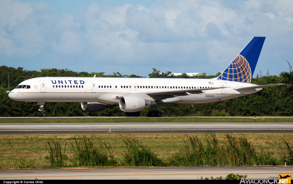 N585UA - Boeing 757-212 - United Airlines