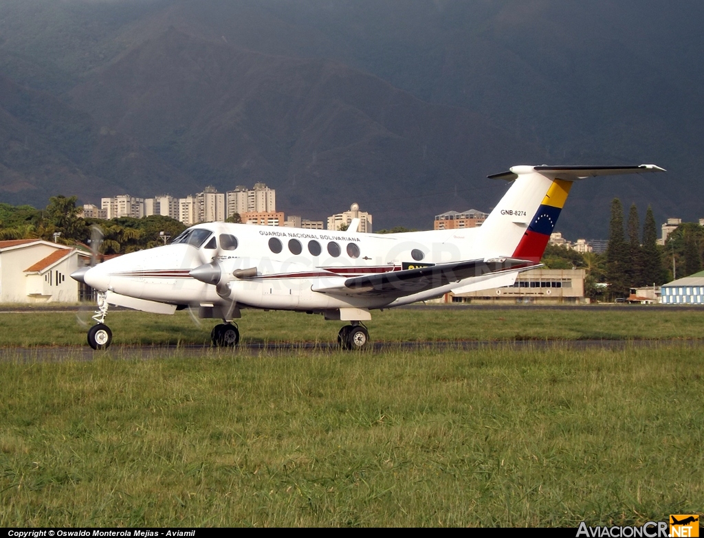 GNB-8274 - Beechcraft Super King Air B200 - Guardia Nacional Bolivariana de Venezuela