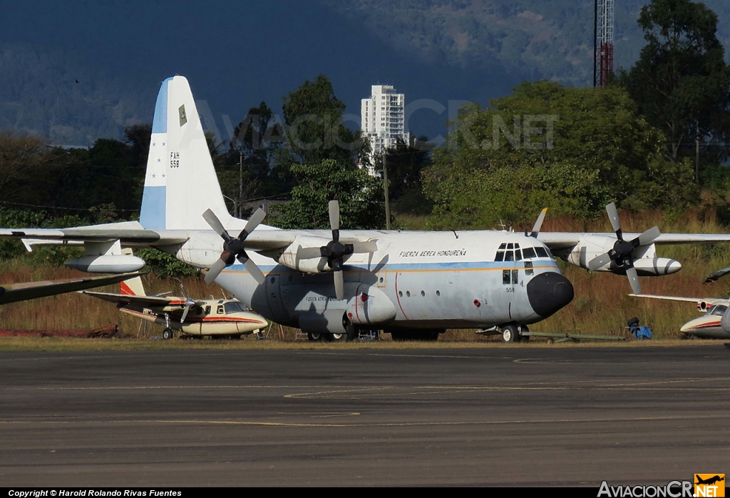 FAH558 - Lockheed C-130A Hercules (L-182) - Fuerza Aerea Hondureña